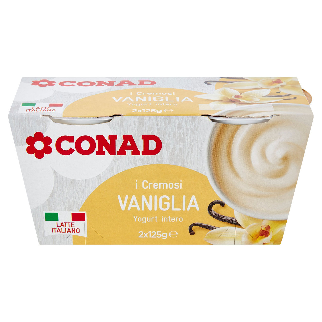 Yogurt Intero Vaniglia 2x125 g Conad online