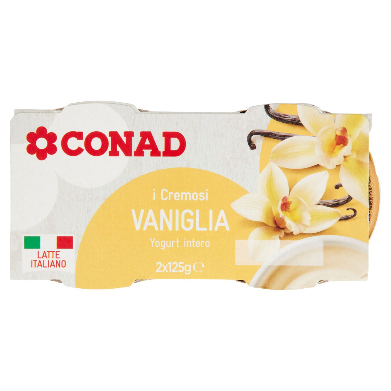 Yogurt Intero Vaniglia 2x125 g Conad online