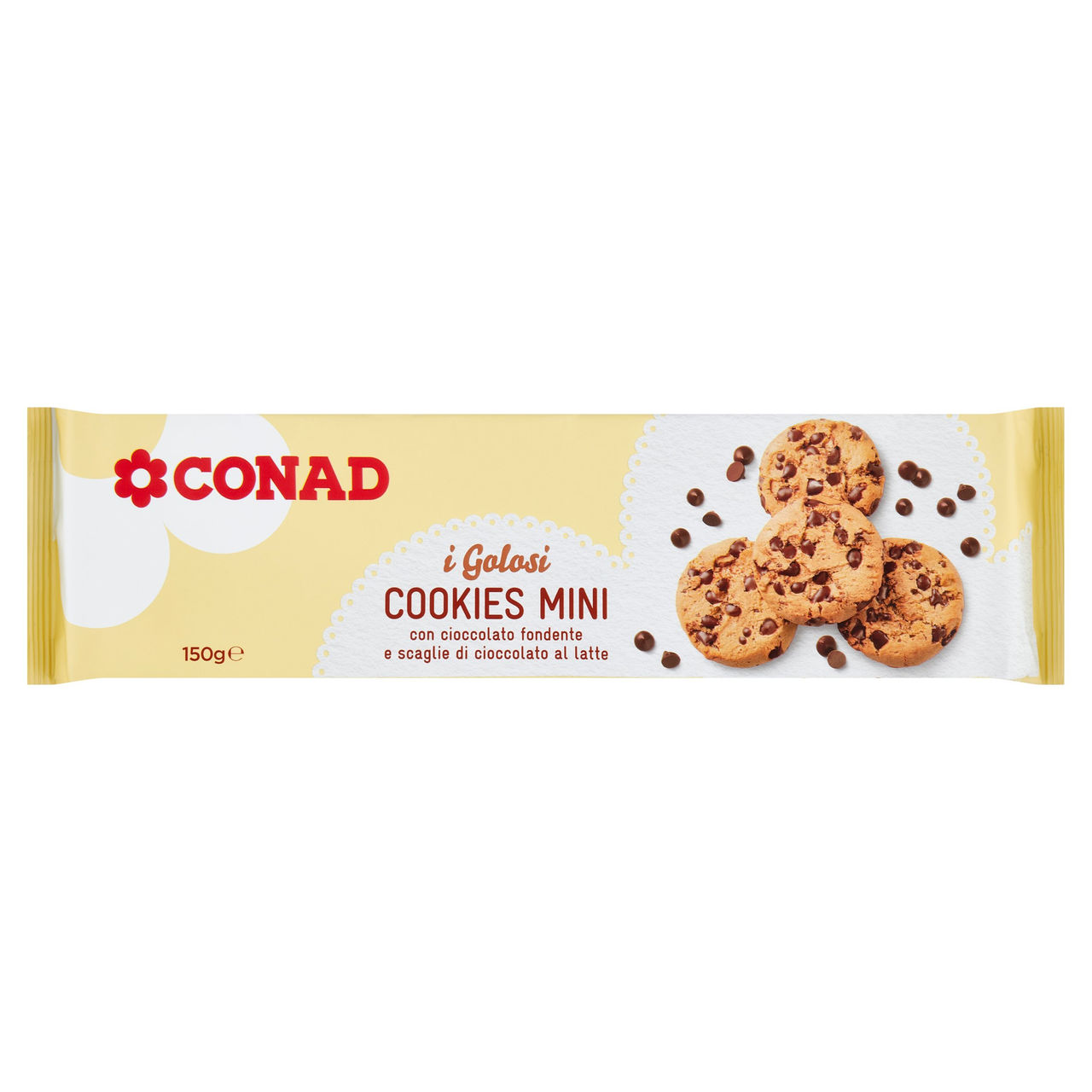 Cookies mini 150 g Conad in vendita online