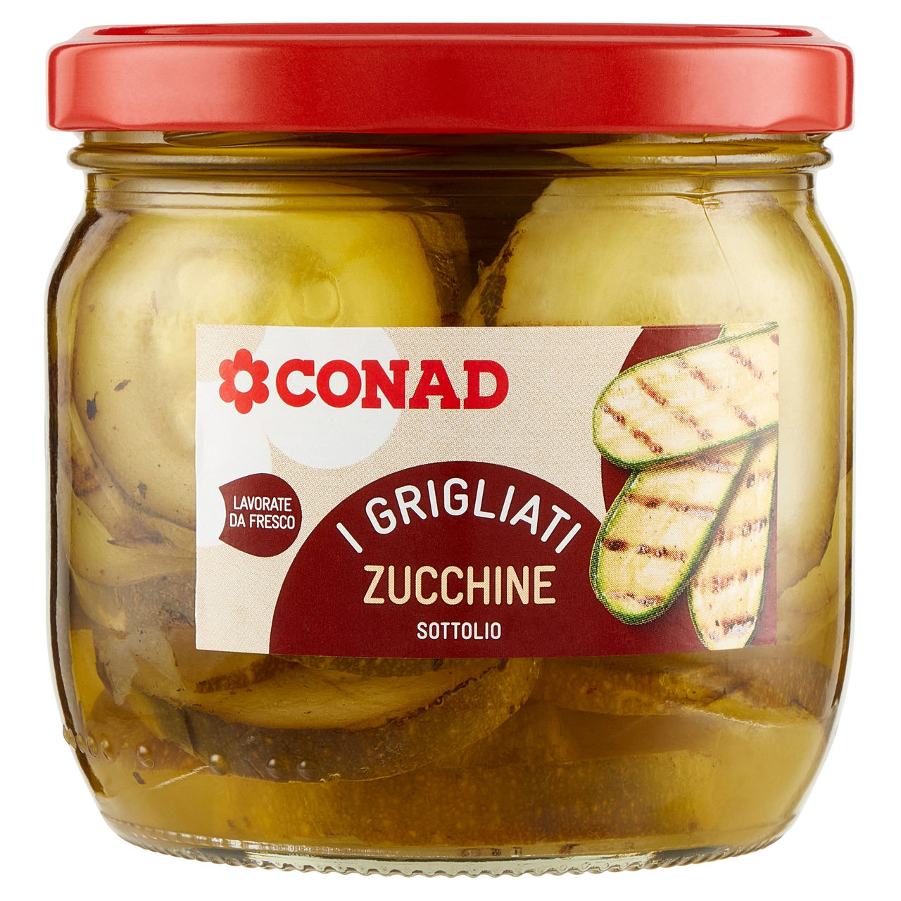 Zucchine Sottolio 320 g Conad vendita online