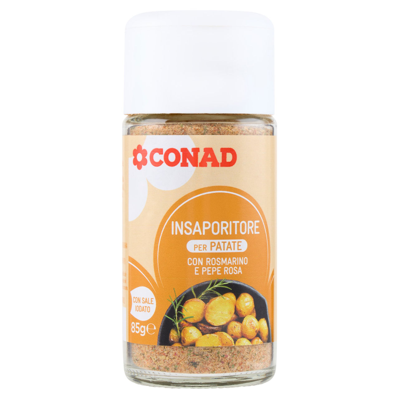 CONAD Insaporitore per Patate con Rosmarino e Pepe Rosa 85 g