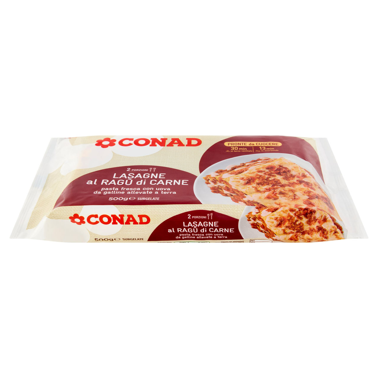 Lasagne al ragù di carne 500 g Conad online