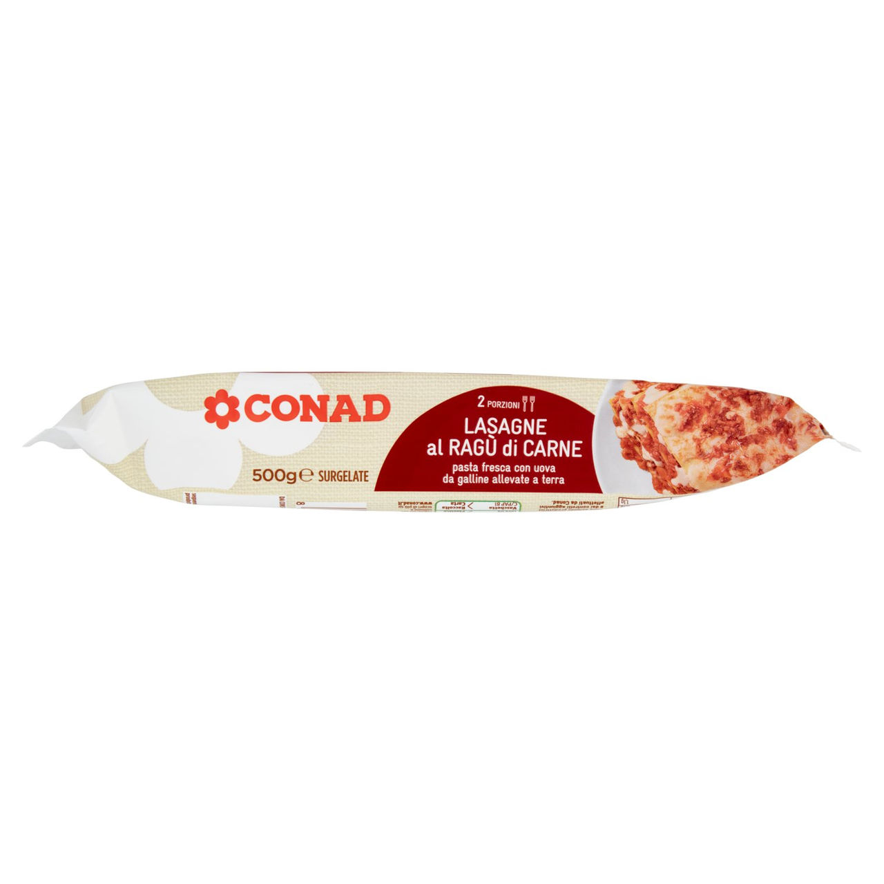 Lasagne al ragù di carne 500 g Conad online