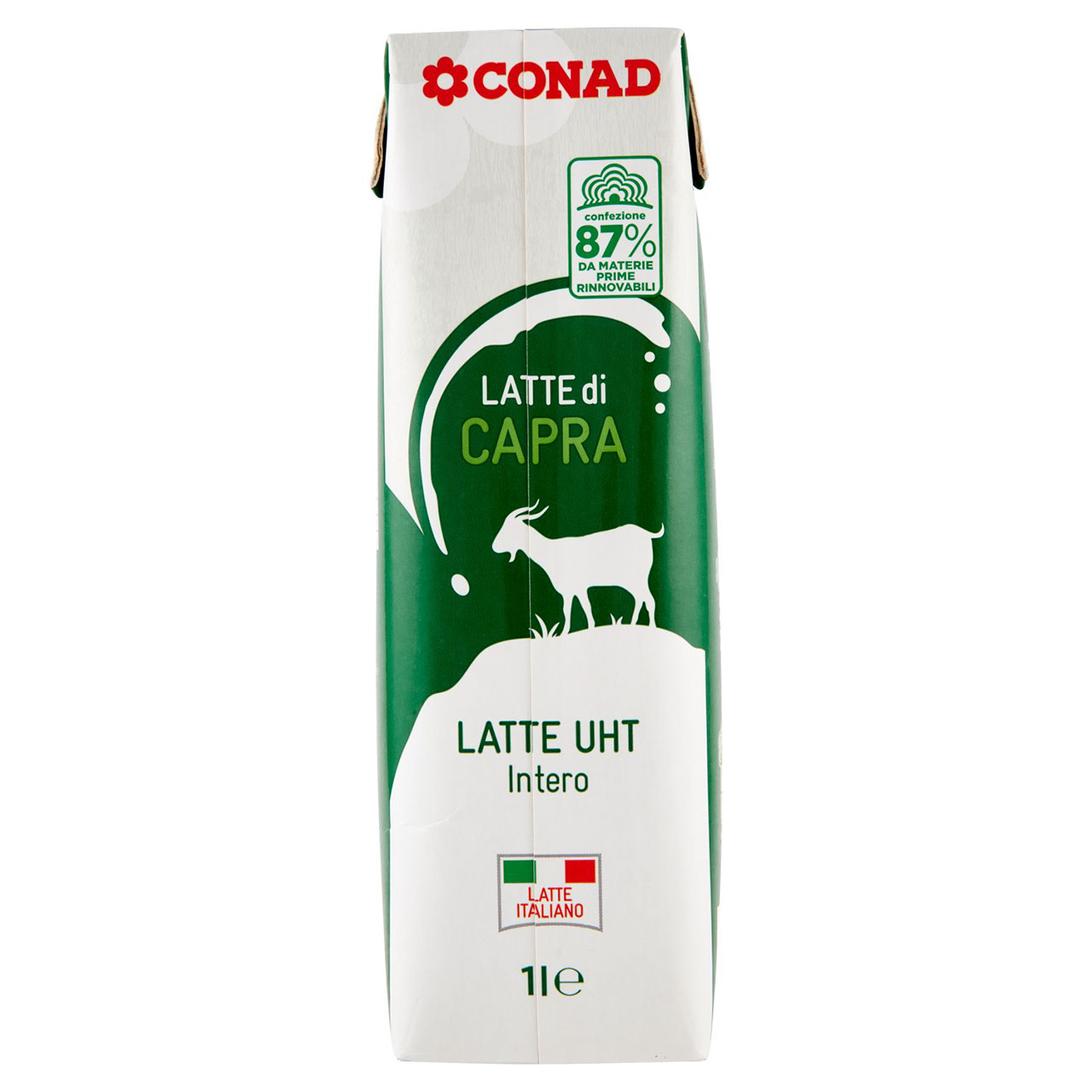 Latte bio parzialmente scremato UHT 1L - Acquista online e ricevi