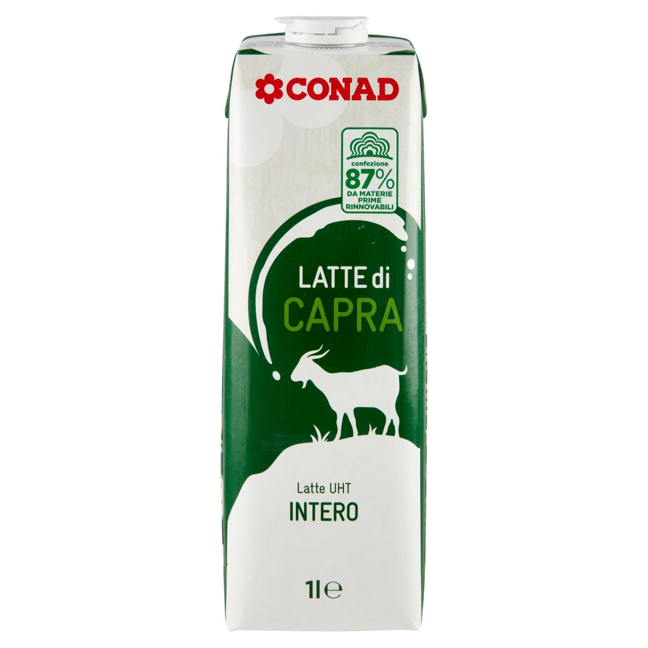 CONAD Latte di Capra Latte UHT Intero 1 l