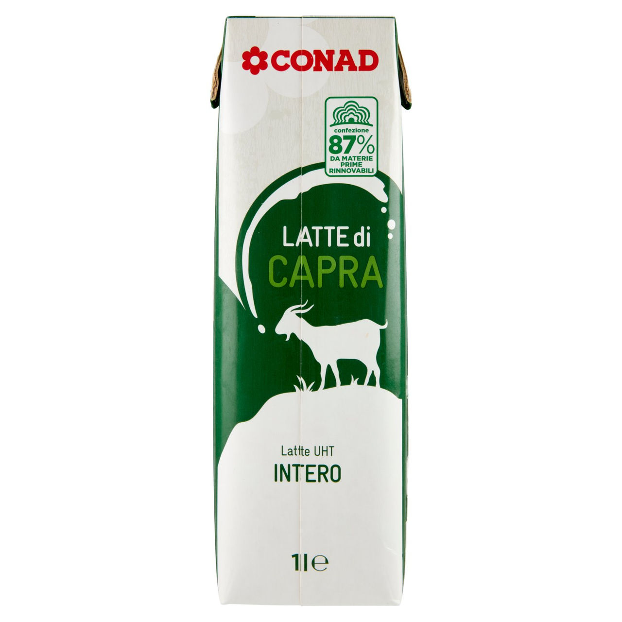 CONAD Latte di Capra Latte UHT Intero 1 l