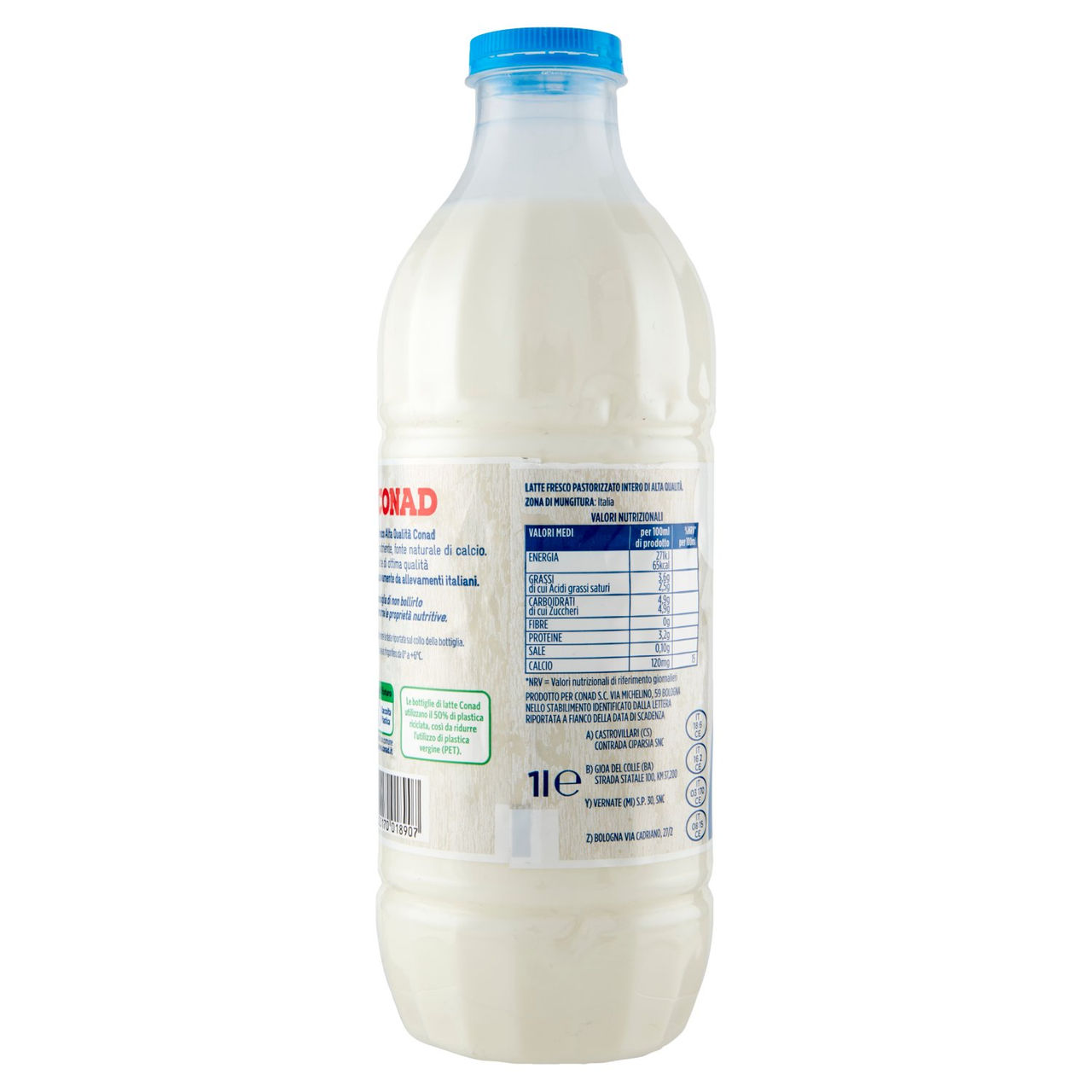 CONAD Latte Fresco Alta Qualità 1 l