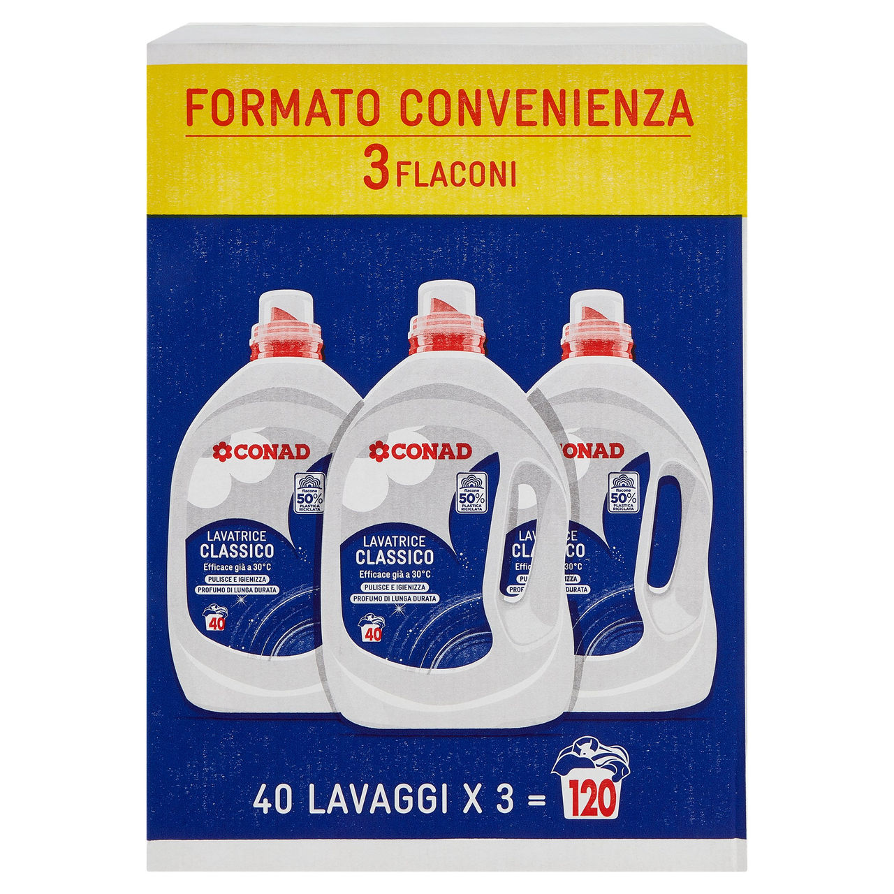 CONAD Lavatrice Classico 3 x 2 l