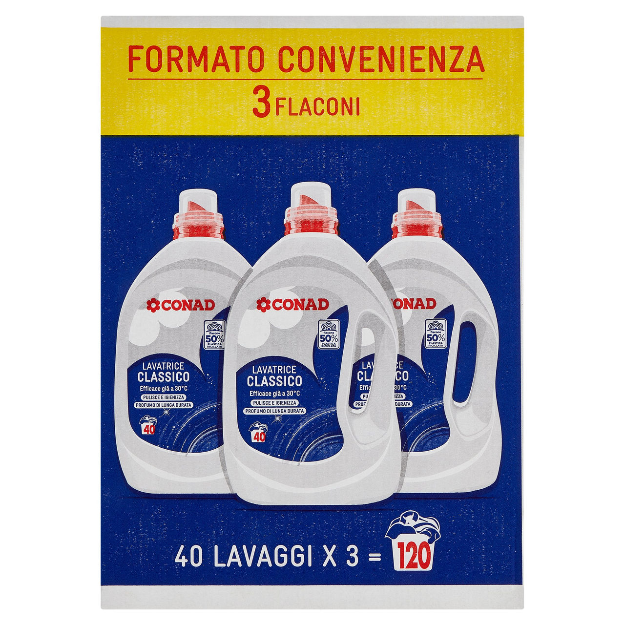 CONAD Lavatrice Classico 3 x 2 l