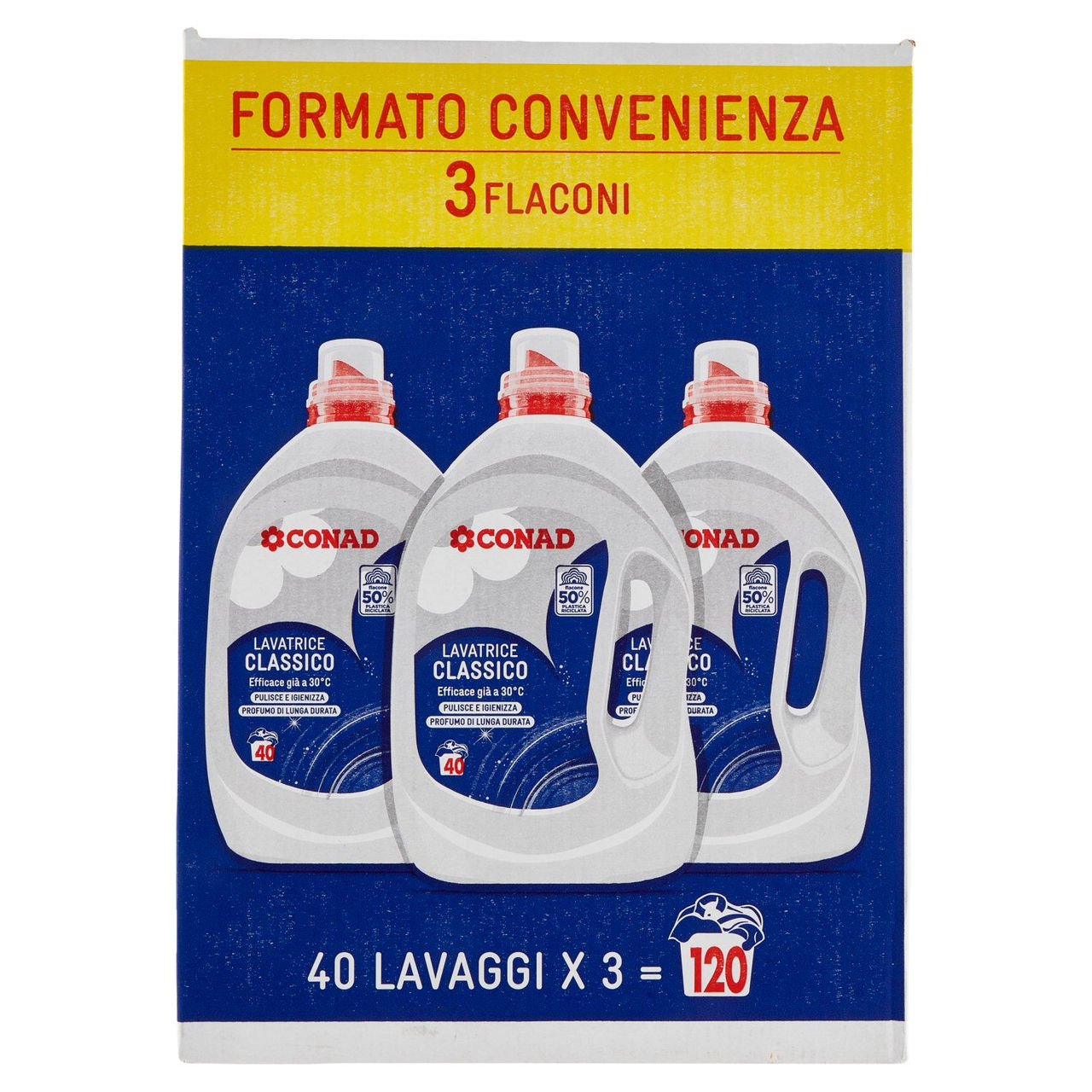 CONAD Lavatrice Classico 3 x 2 l