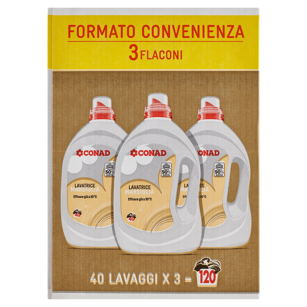 CONAD Lavatrice Marsiglia 3 x 2 l