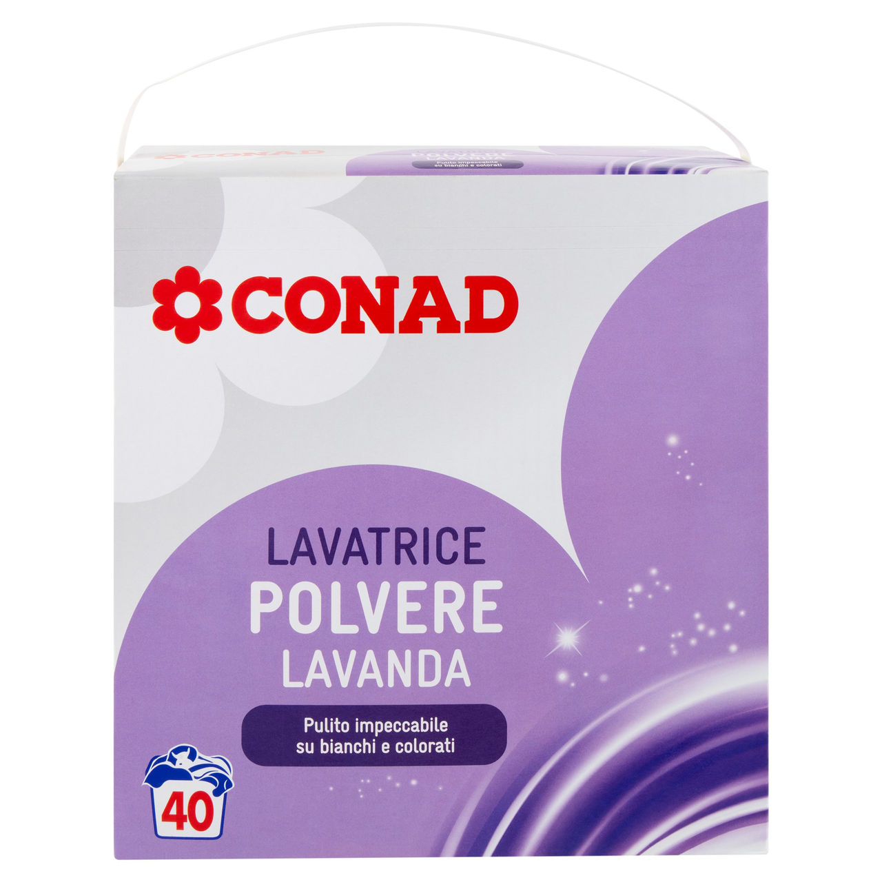 CONAD Lavatrice Polvere Lavanda 2,4 kg