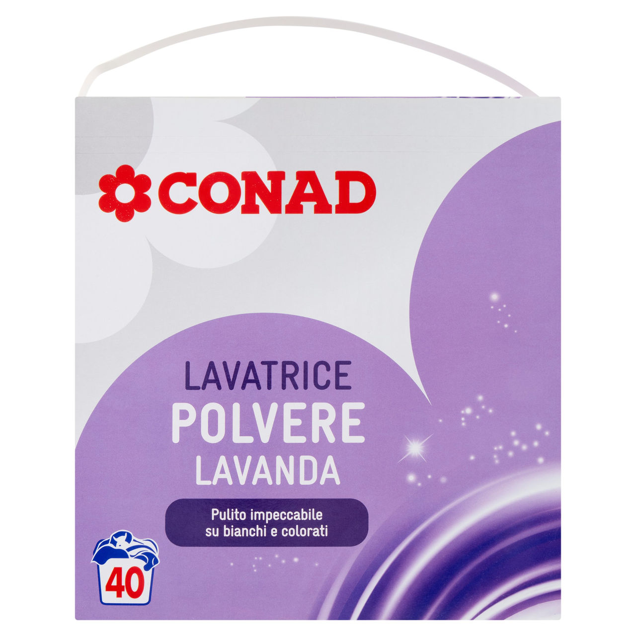 CONAD Lavatrice Polvere Lavanda 2,4 kg