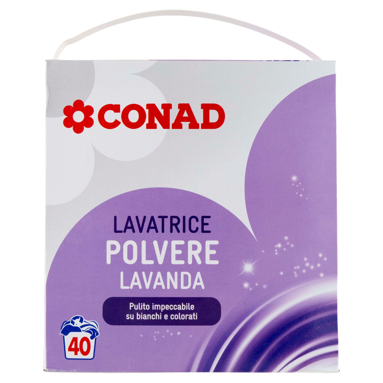 CONAD Lavatrice Polvere Lavanda 2,4 kg