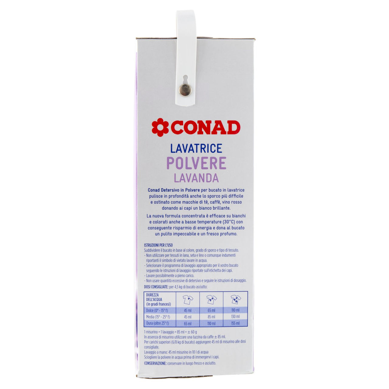 CONAD Lavatrice Polvere Lavanda 2,4 kg