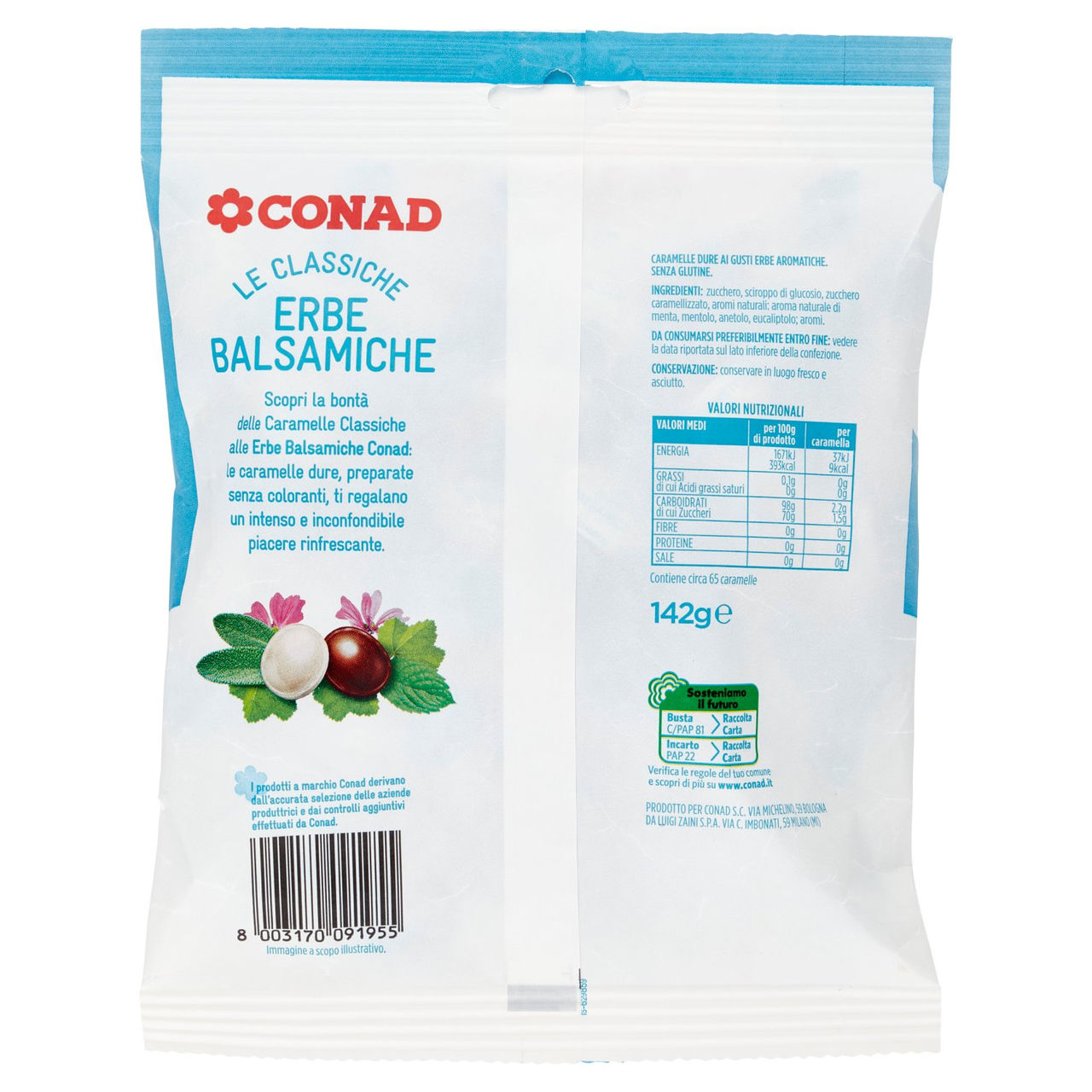 CONAD Le Classiche Erbe Balsamiche 142 g