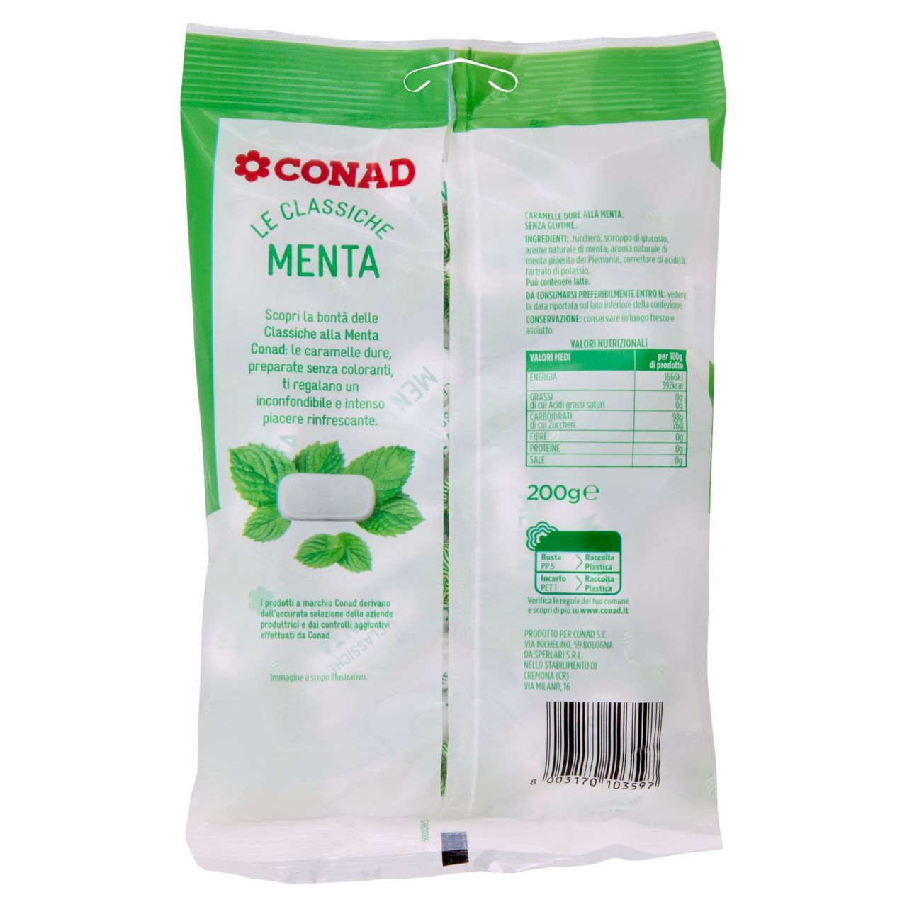 CONAD Le Classiche Menta 200 g