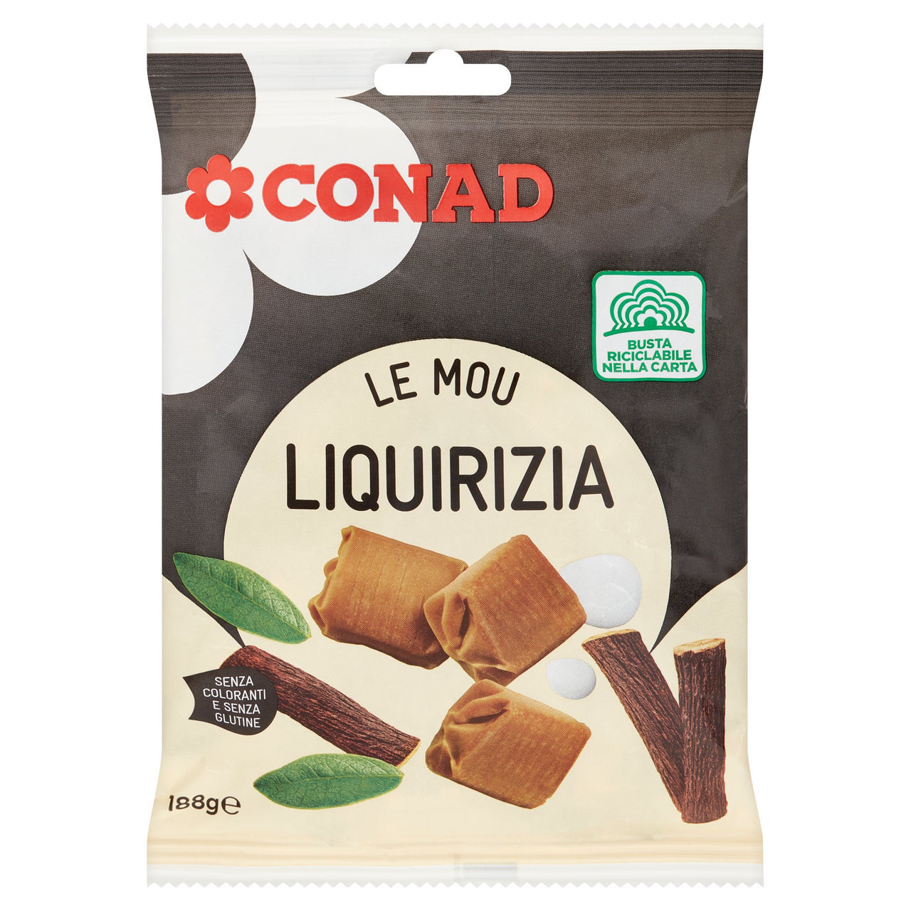 CONAD Le Mou Liquirizia 188 g