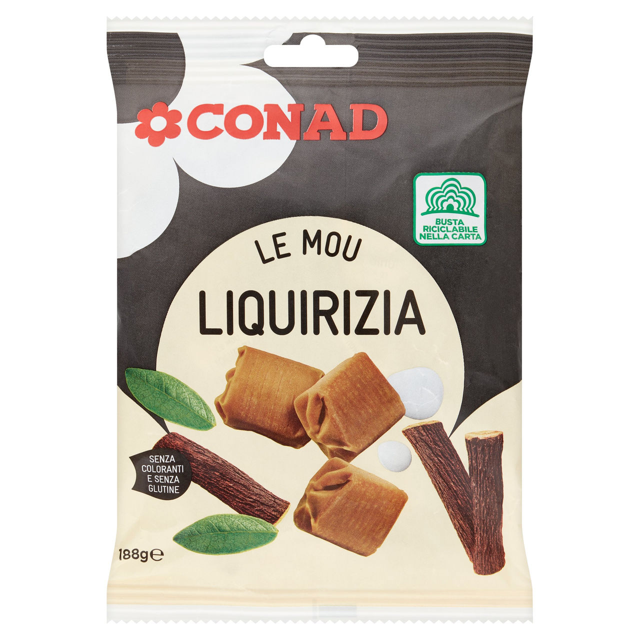 CONAD Le Mou Liquirizia 188 g