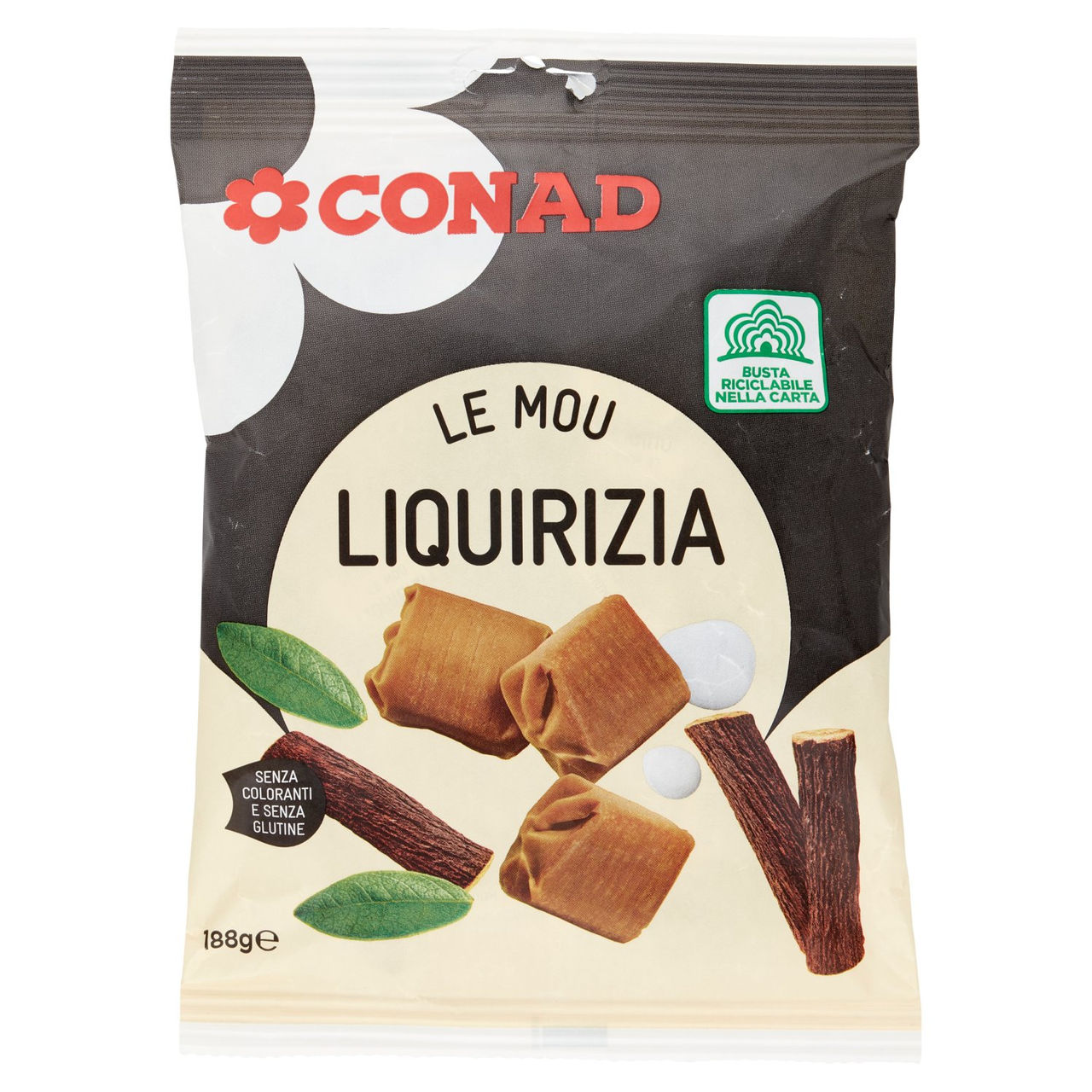 CONAD Le Mou Liquirizia 188 g