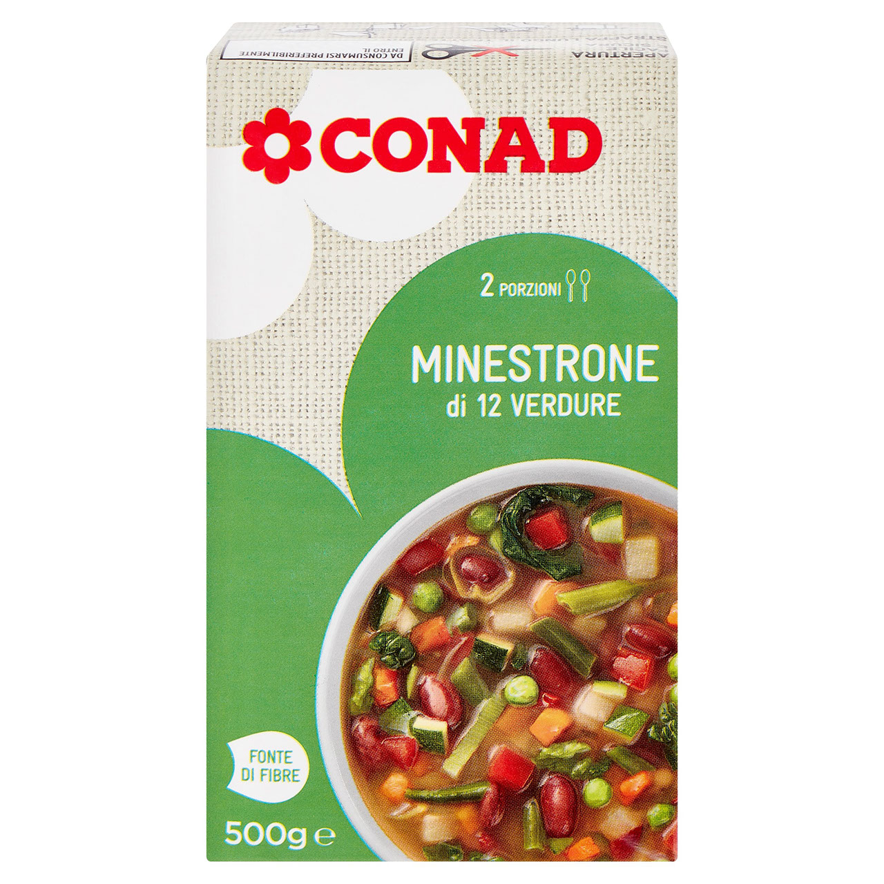 Minestrone Tradizionale 500 g Conad | Conad