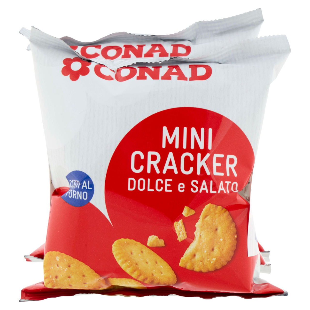 CONAD Mini Cracker Dolce e Salato 5 x 40 g