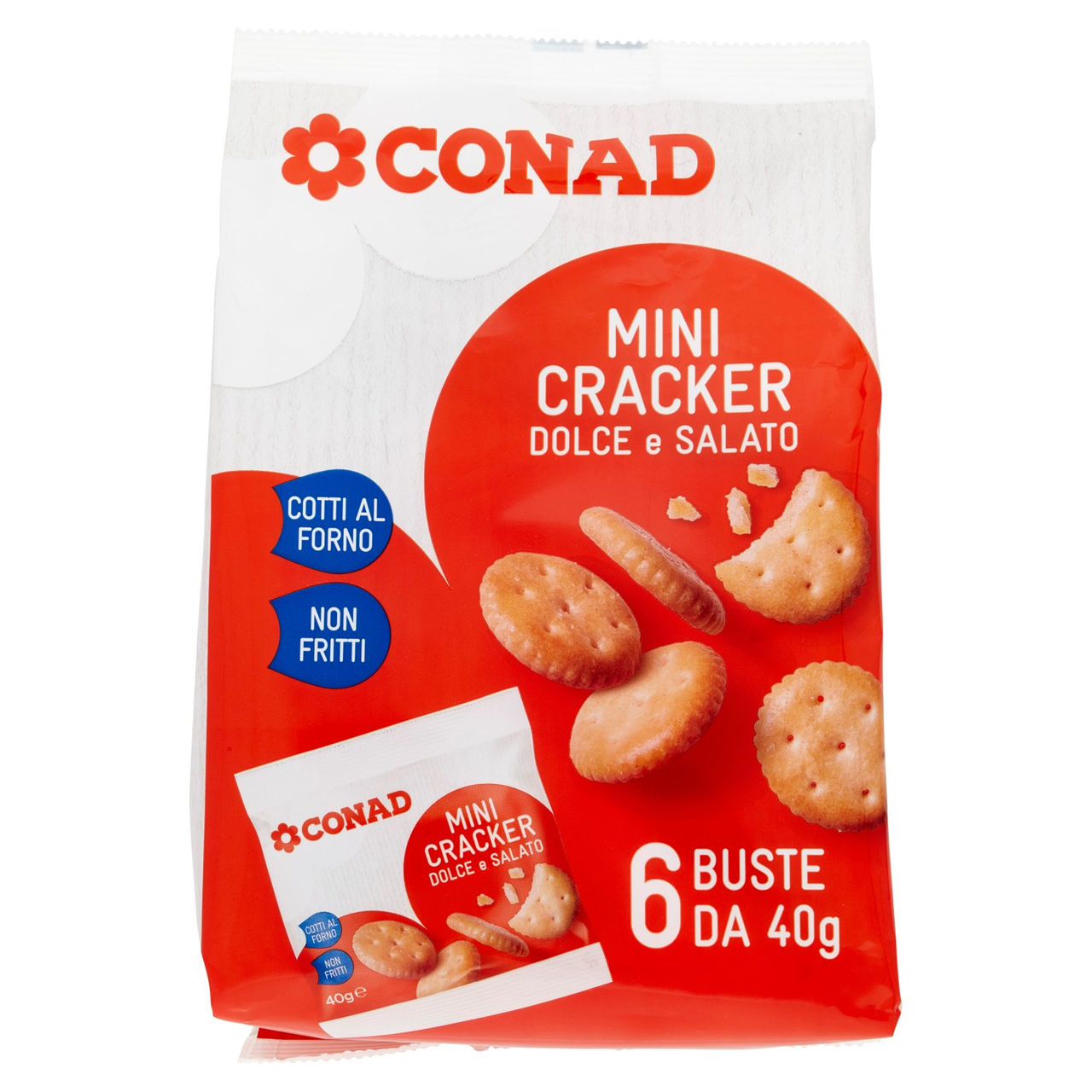 Mini Cracker Dolce Salato Conad in vendita online