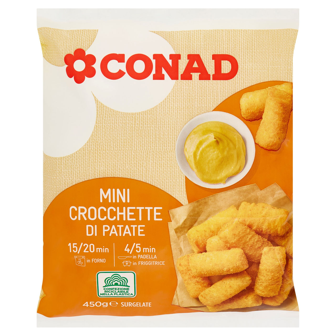 Mini Crocchette di Patate Surgelate Conad online