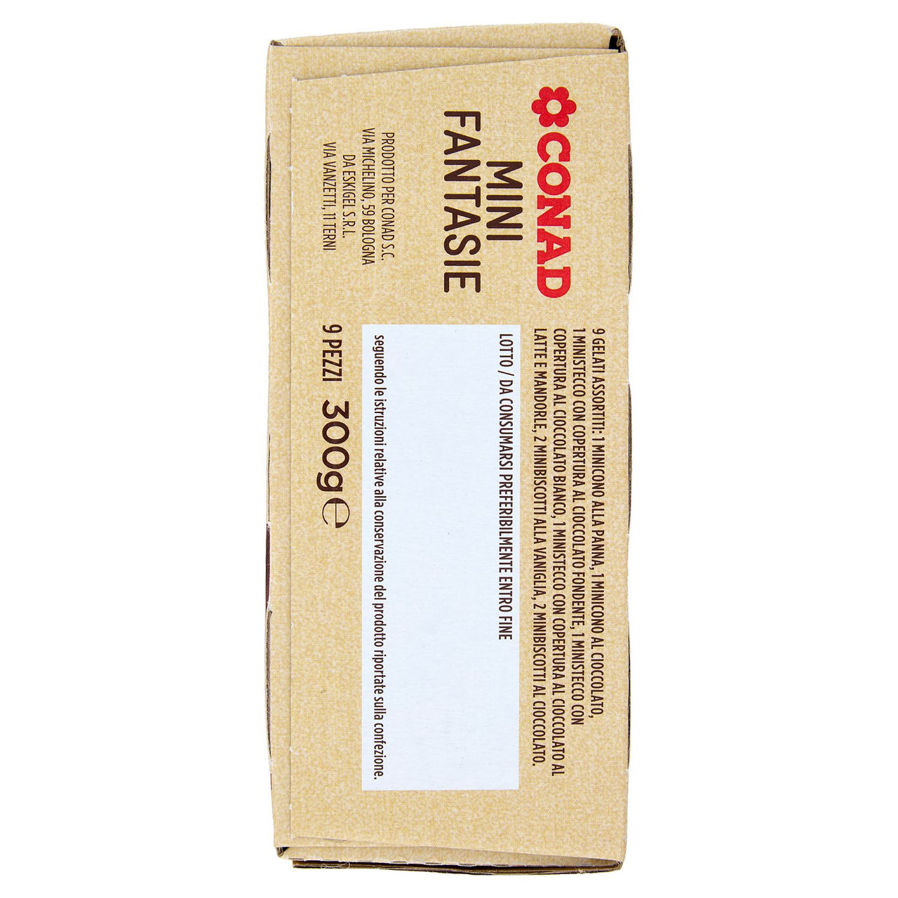 Mini Fantasie 9 Pezzi 300 g Conad