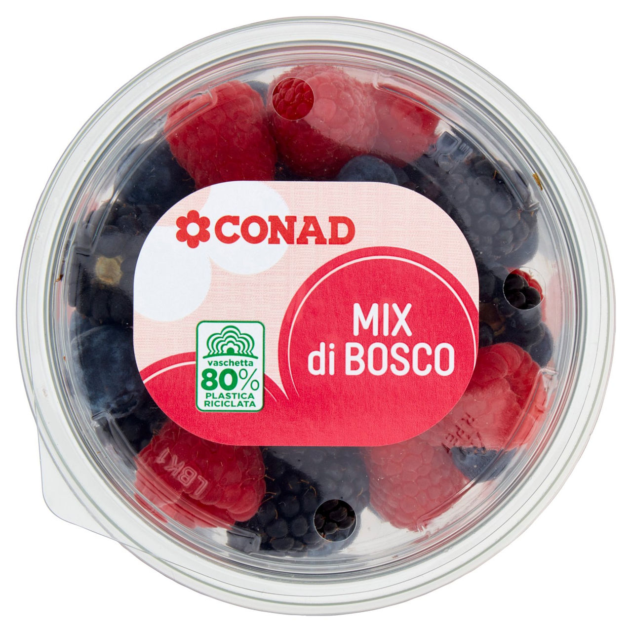 CONAD Mix di Bosco Lamponi Mirtilli More 200 g