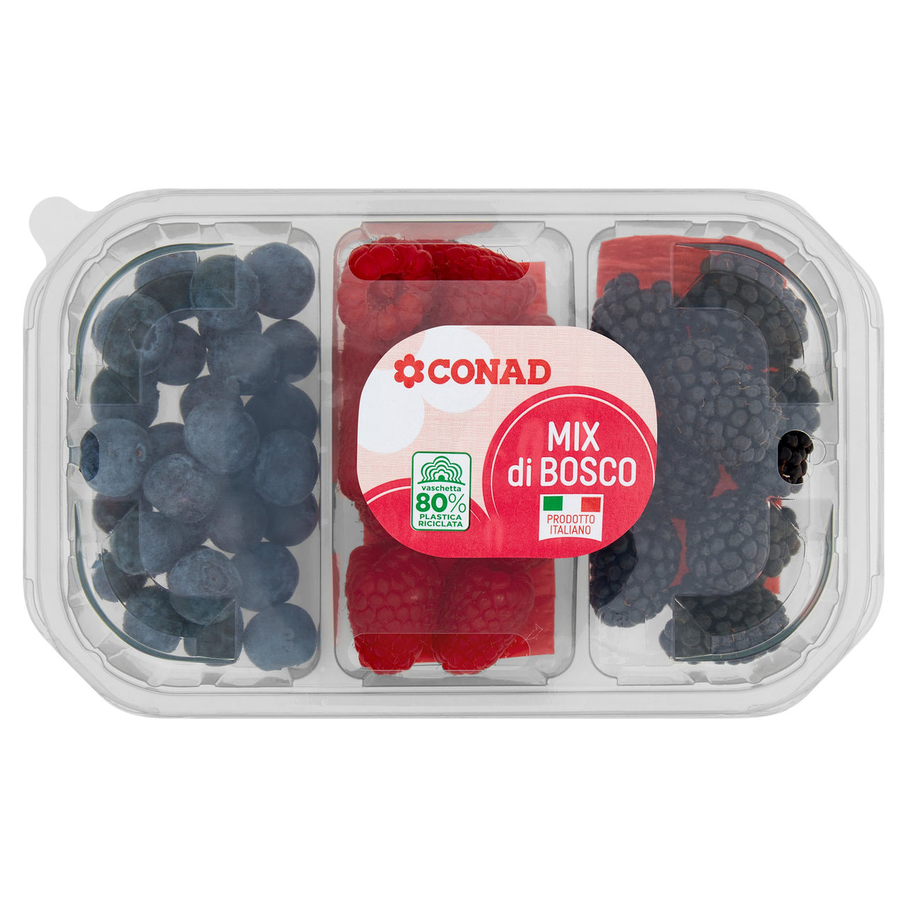 CONAD Mix di Bosco Mirtilli Lamponi More Italia 150 g