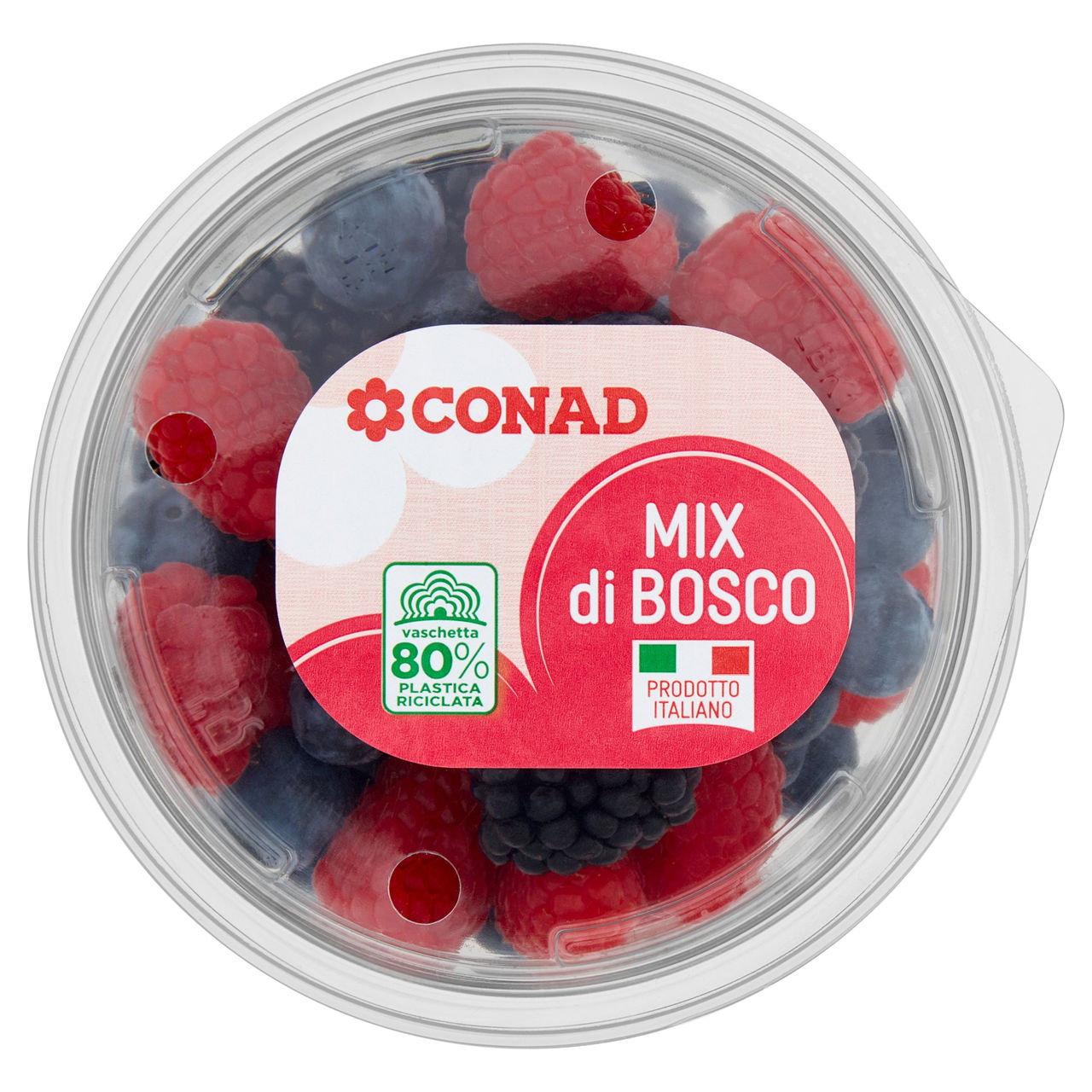 CONAD Mix di Bosco Mirtilli Lamponi More Italia 200 g