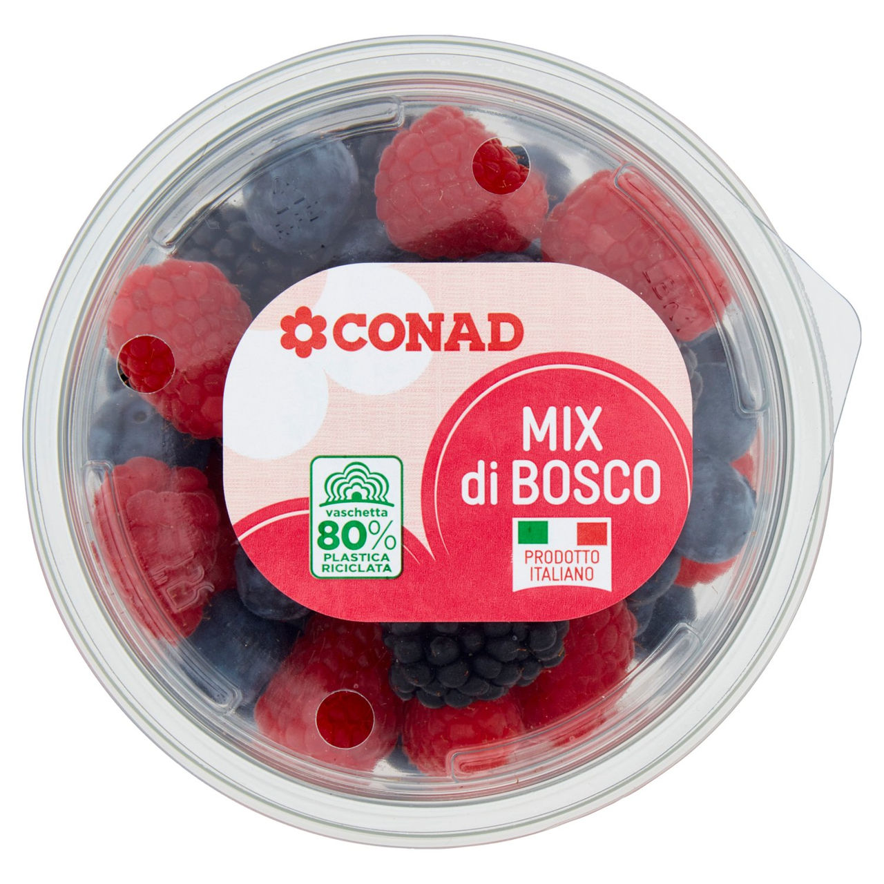 CONAD Mix di Bosco Mirtilli Lamponi More Italia 200 g