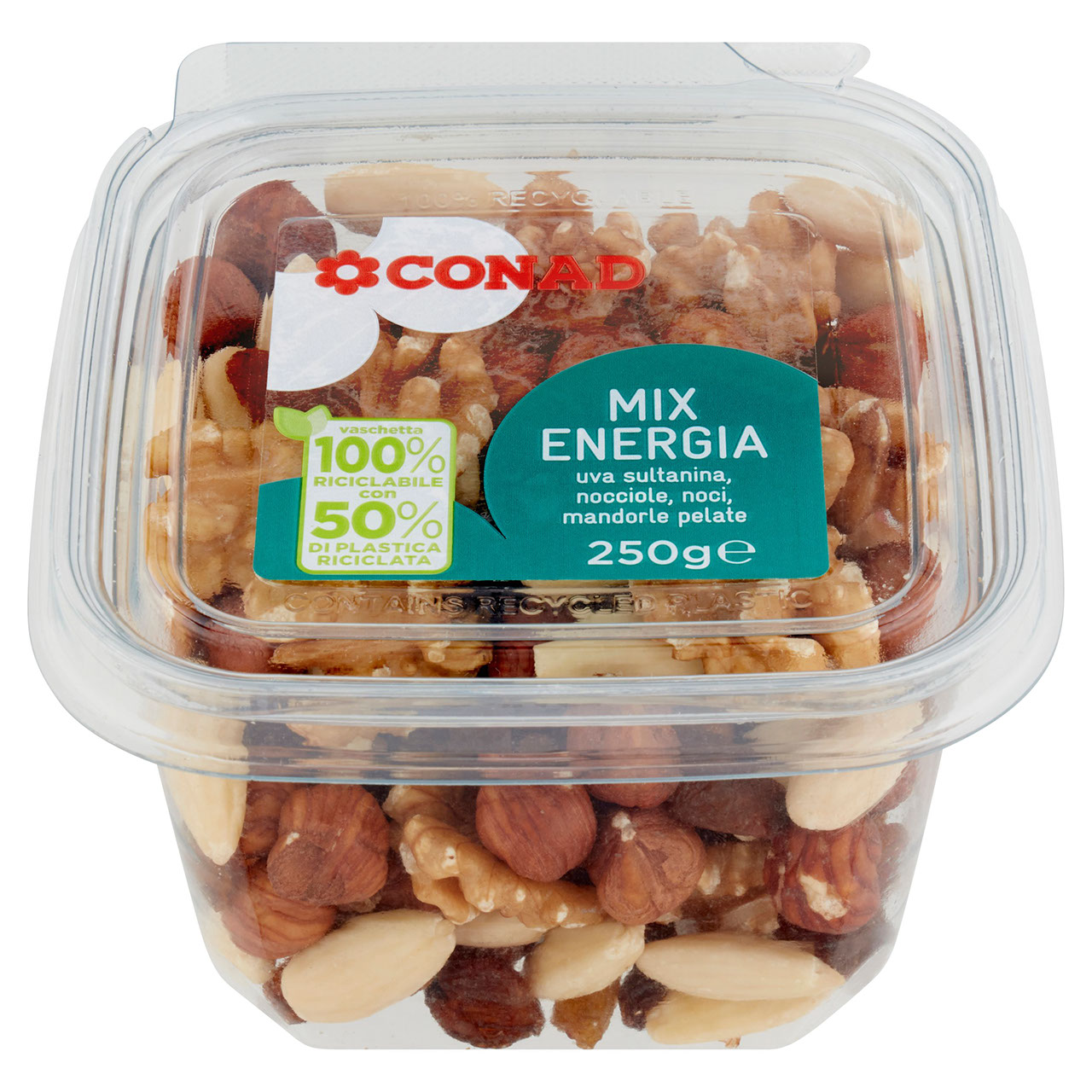 Mix Energia Conad uva, nocciole, noci, mandorle