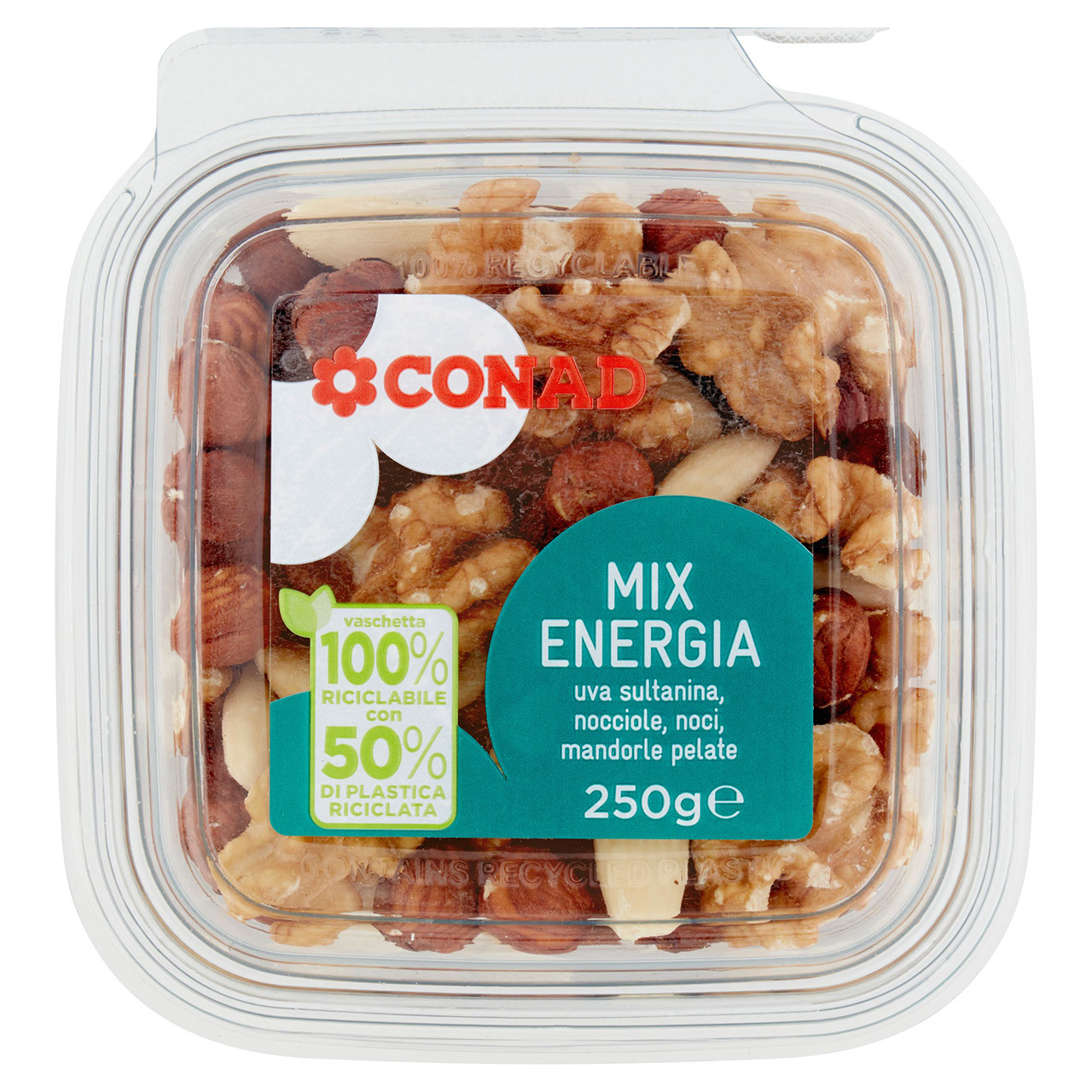 Mix Energia Conad uva, nocciole, noci, mandorle