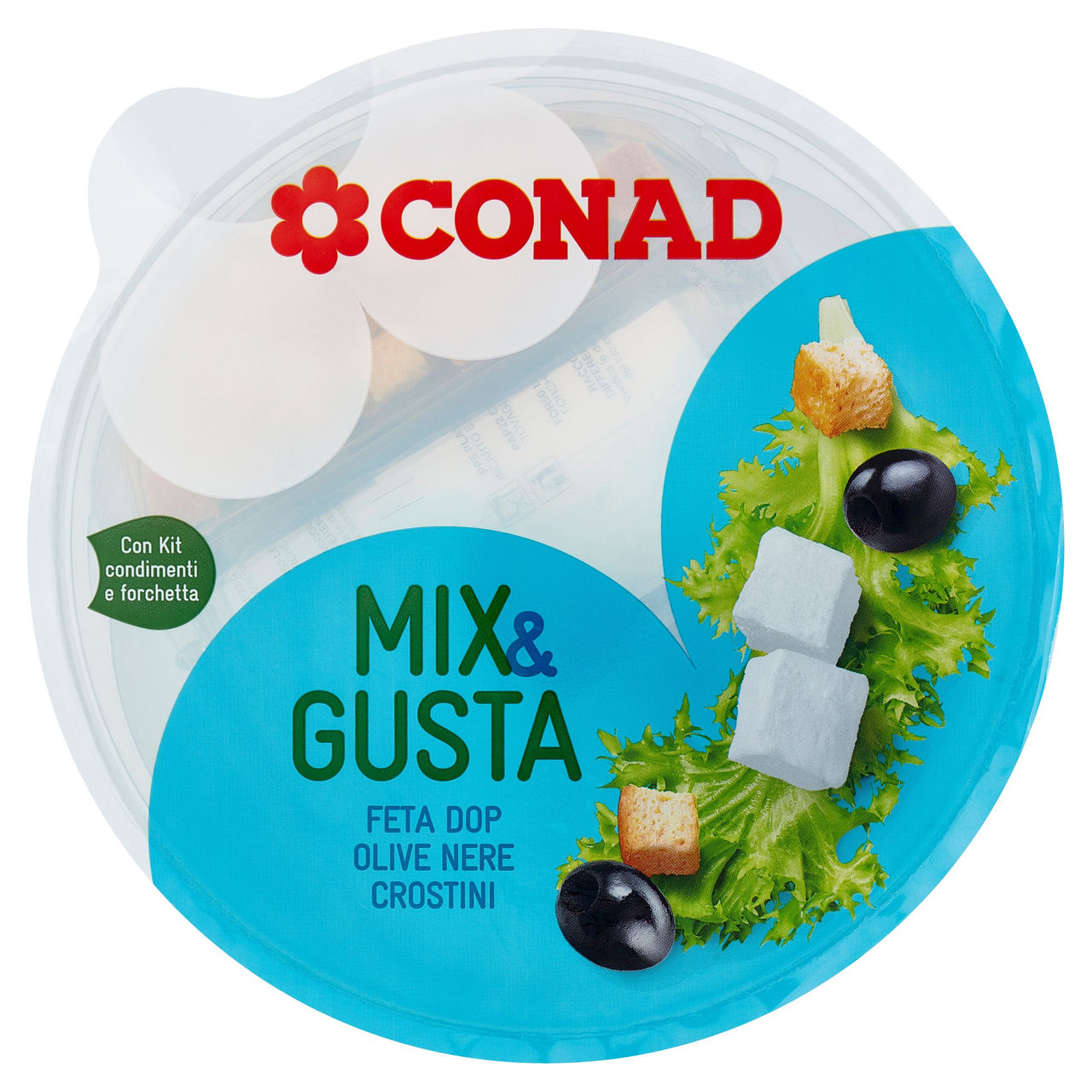 Mix & Gusta Feta Olive Nere Crostini Conad online