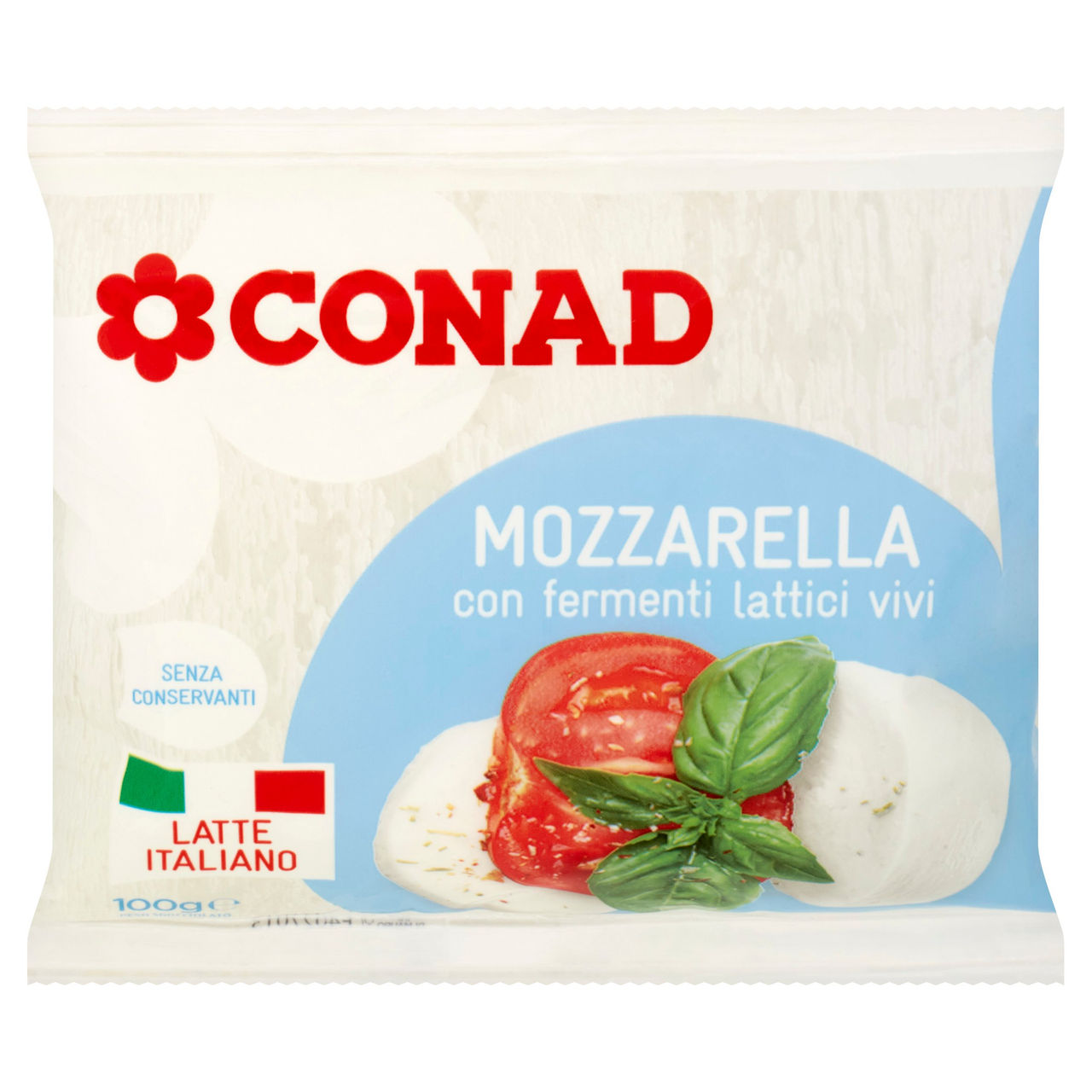 Mozzarella 100 g Conad in vendita online