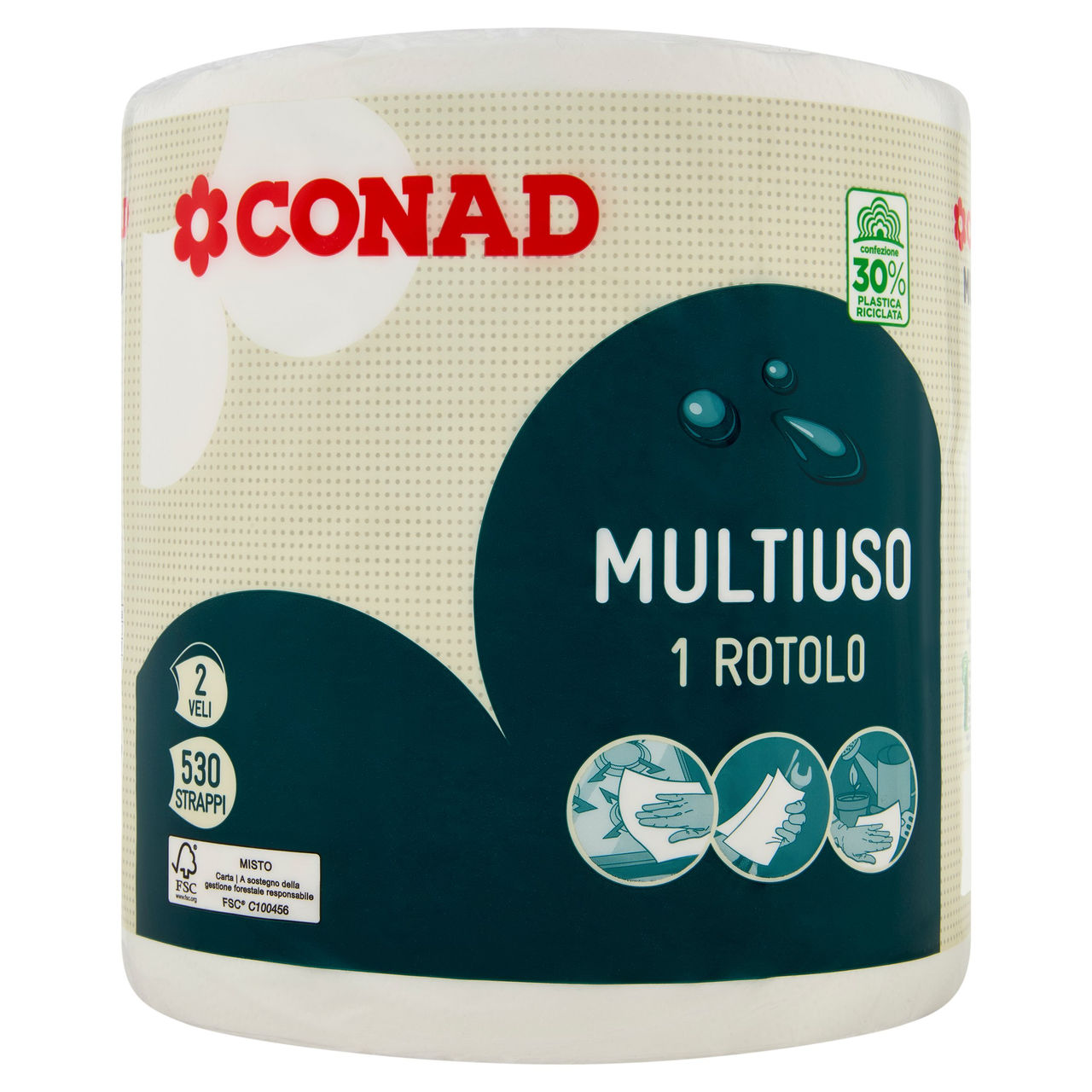 Multiuso 2 Veli 530 Strappi 1 Rotolo Conad