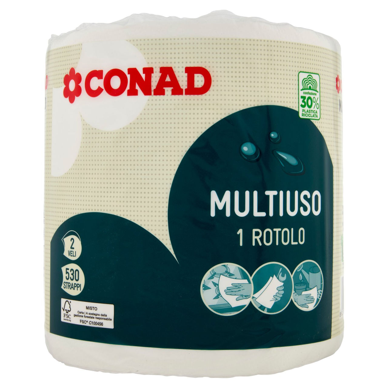 Multiuso 2 Veli 530 Strappi 1 Rotolo Conad