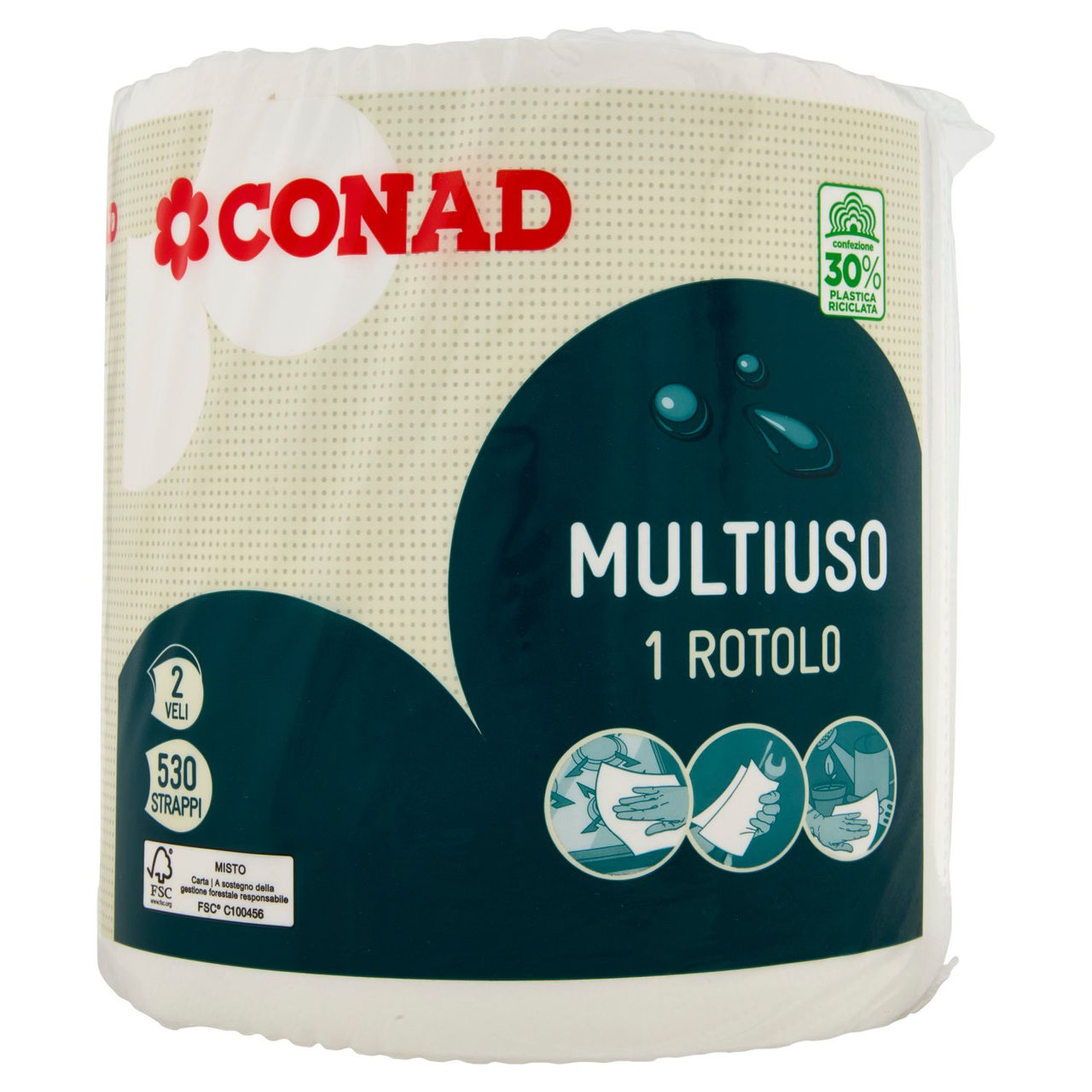 Multiuso 2 Veli 530 Strappi 1 Rotolo Conad