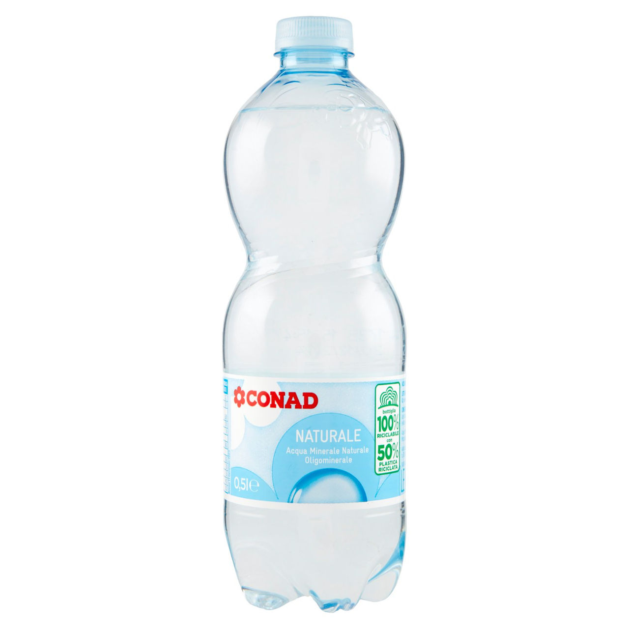 CONAD Naturale Acqua Minerale Naturale Oligominerale Levia 0,5 l