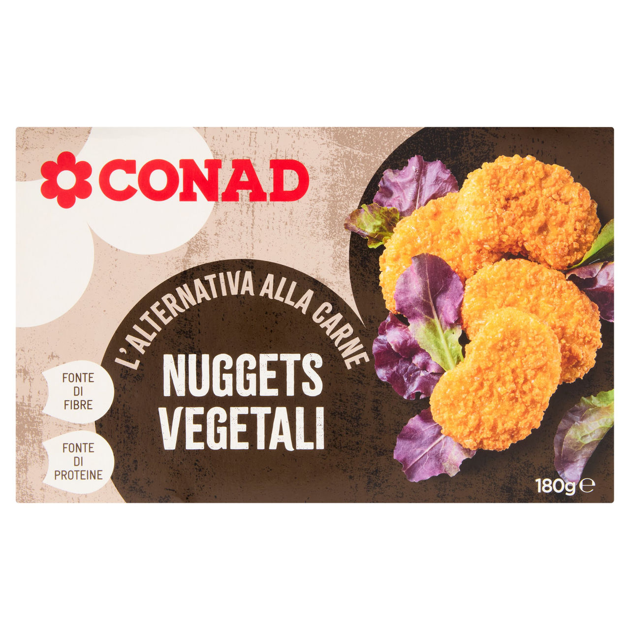 CONAD Nuggets Vegetali 180 g