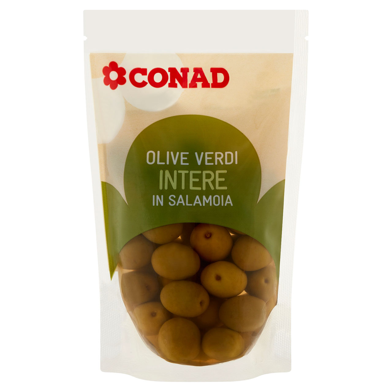 Olive Verdi Intere in Salamoia 185 g Conad