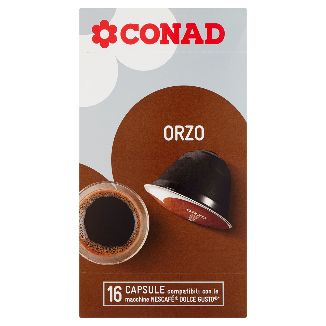 Top Drink Orzo - 16 capsules compatible with Dolce Gusto 