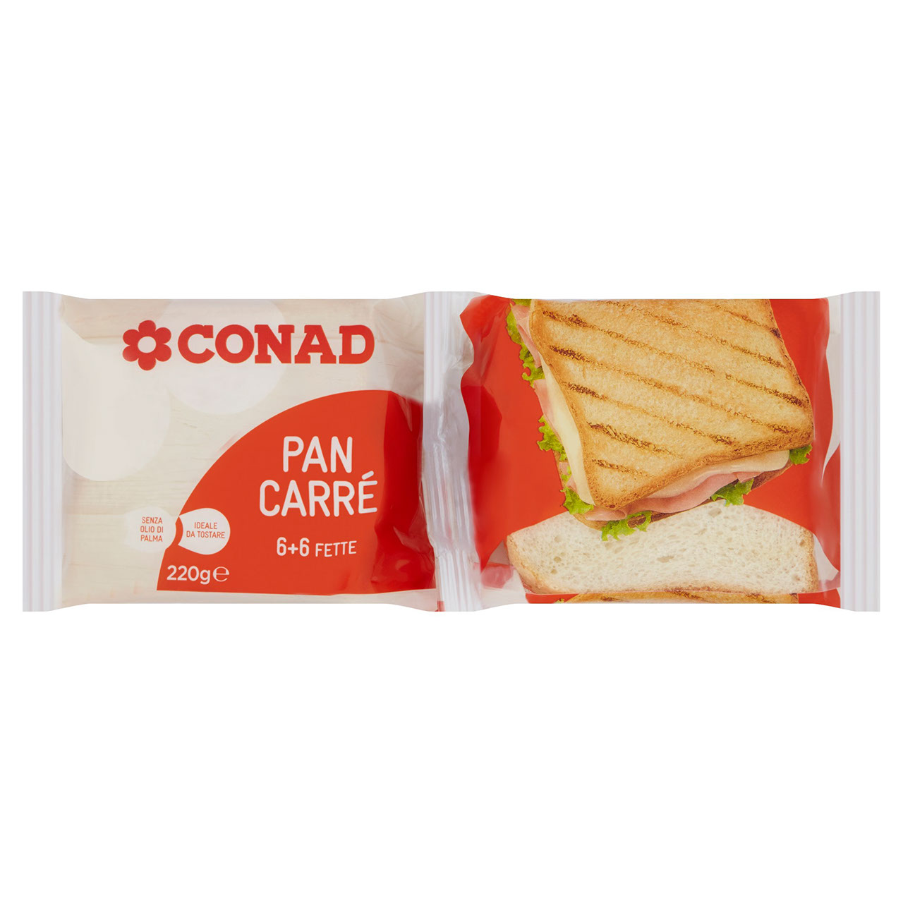 Pan Carrè 6 6 Fette 220 g Conad in vendita online
