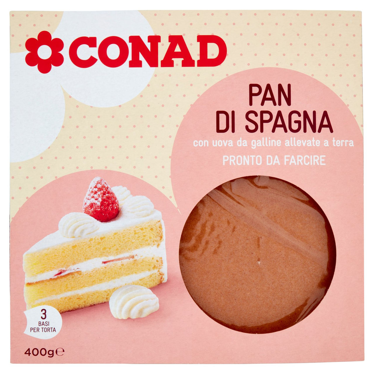 Pan di Spagna 400 g Conad in vendita online