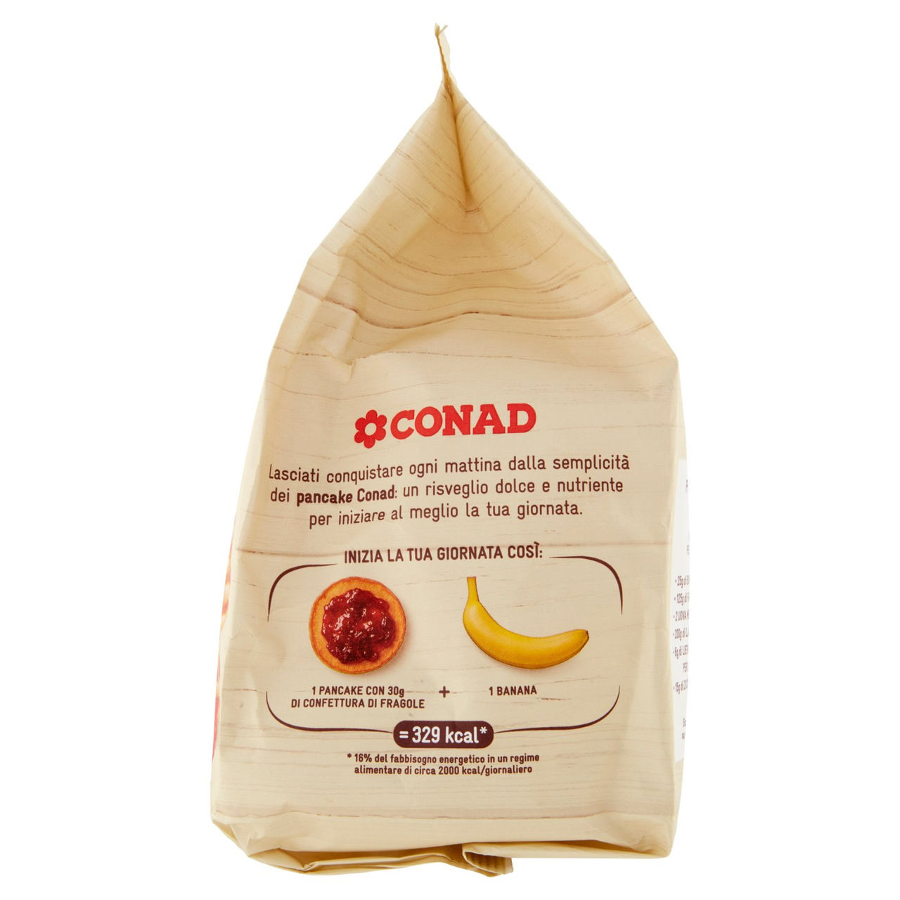 CONAD Pancakes Pronti da Guarnire 8 x 35 g