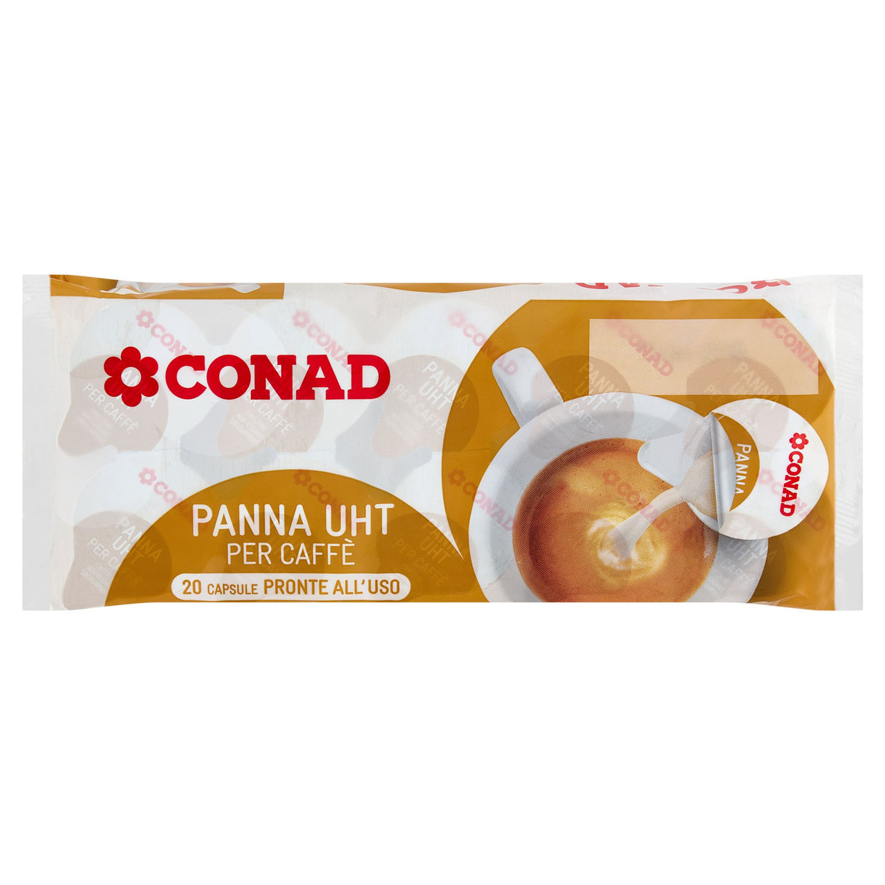 CONAD Panna UHT per Caffè 20 x 9,8 ml