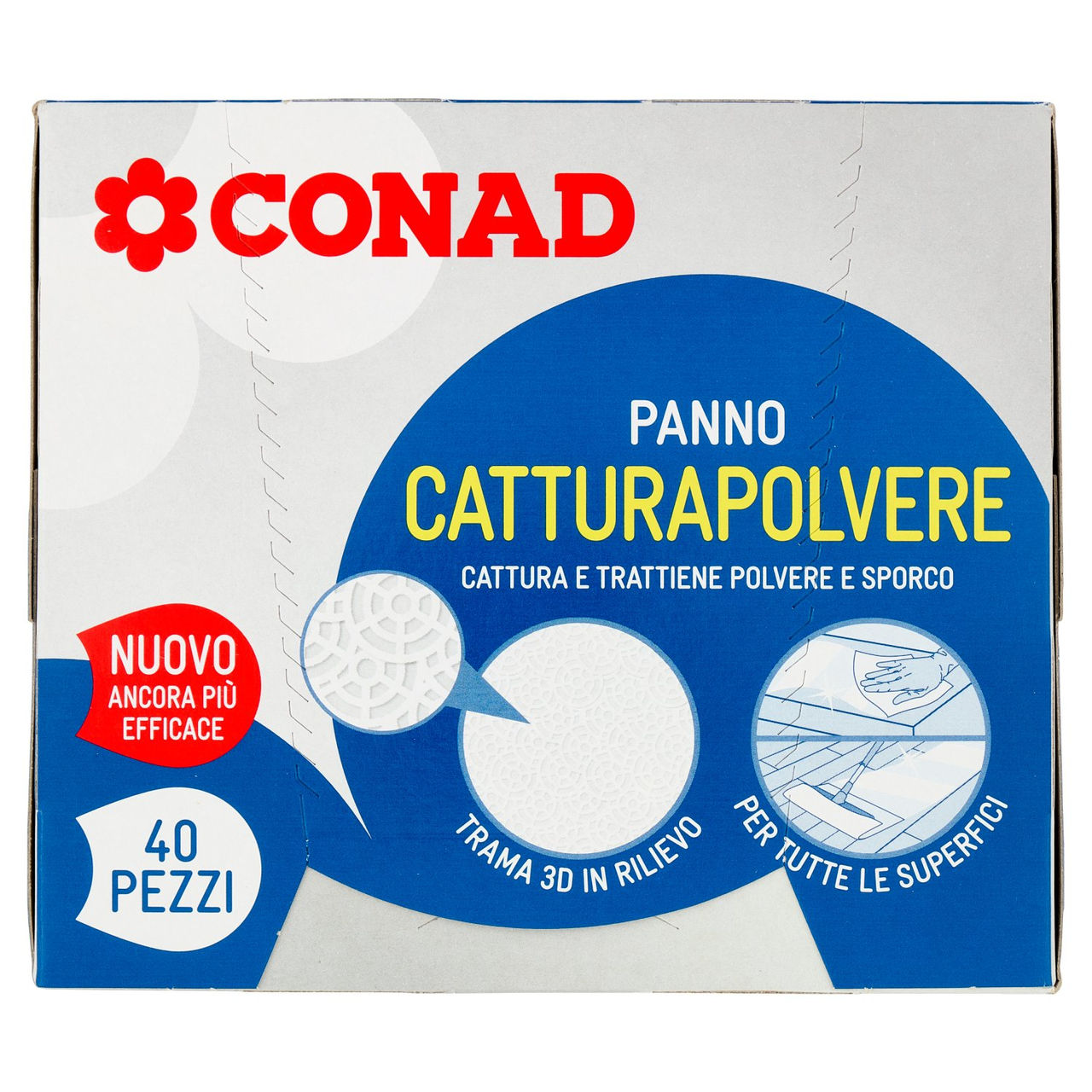 CONAD Panno Catturapolvere 40 pz