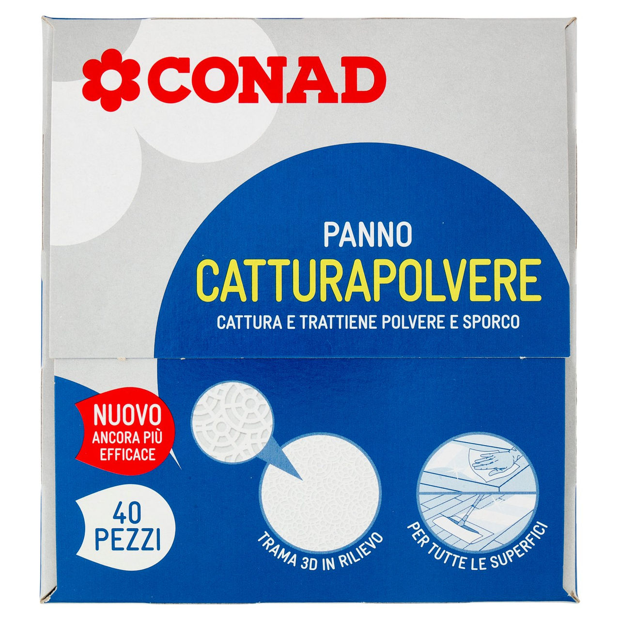 CONAD Panno Catturapolvere 40 pz